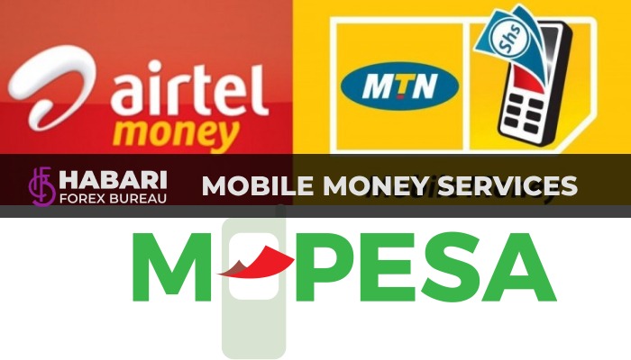 MOBILE MONEY SERVICES - HABARI FOREX BUREAU HFXB